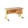 Set 2 -höhenverstellbar  mit Lehrertisch u. -stuhl