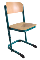 Schülerstuhl, höhenverstellbar, Gr. 3-7