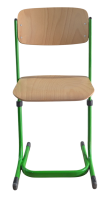 Schülerstuhl, höhenverstellbar, Gr. 3-7