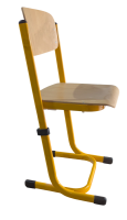 Schülerstuhl, höhenverstellbar, Gr. 3-7