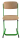 Schülerstuhl, höhenverstellbar, Gr. 3-7